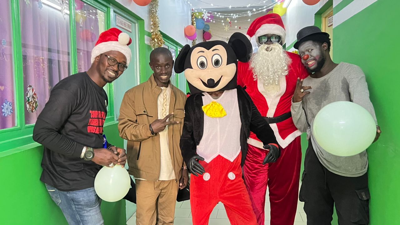 Arbre de Noël Hôpital Principal Dakar